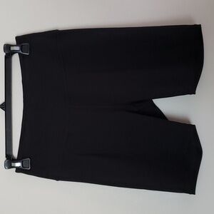 Amazon Black bike shorts, longer inseam, women's size medium.